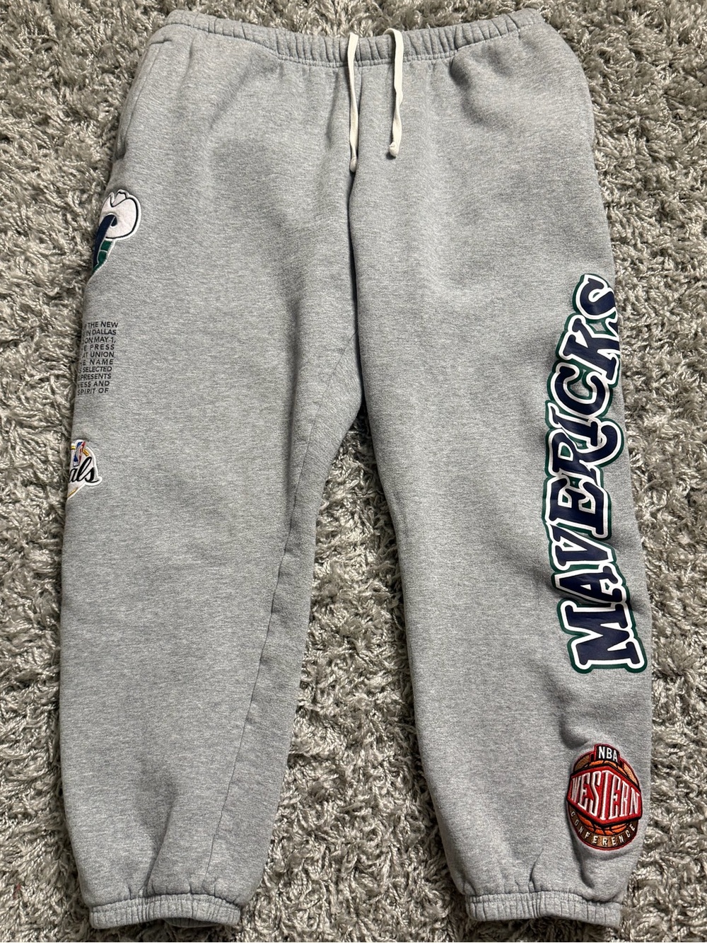 Mitchell & Ness Dallas Mavericks Sweatpants